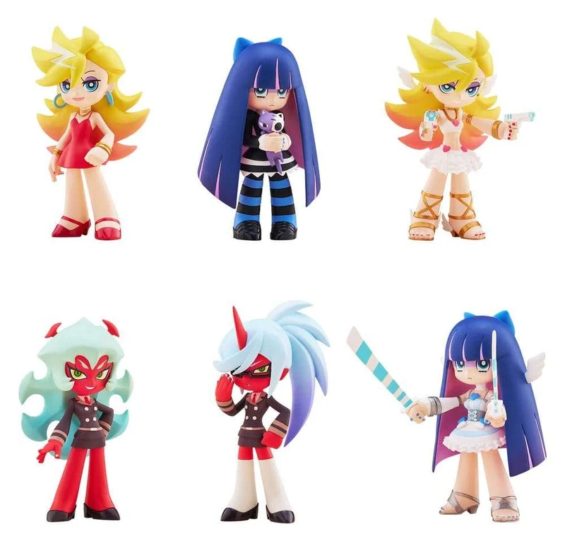 Panty & Stocking with Garterbelt PalVerse minifigurer Blind Box Display (6)