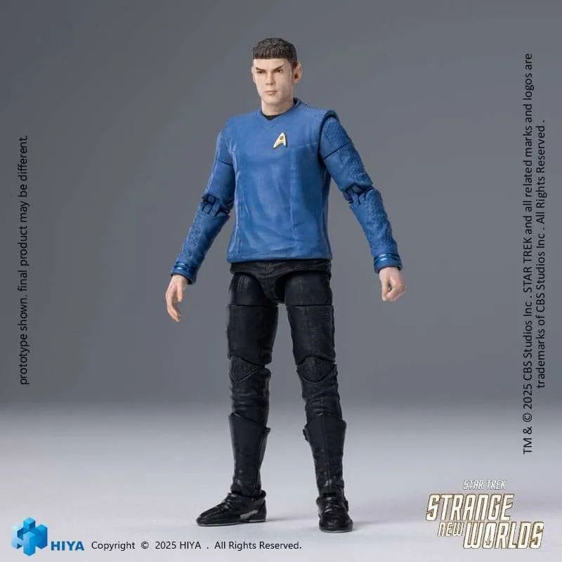 Star Trek: Strange New Worlds Exquisite Mini Series Actionfigur 1/18 Spock 11 cm