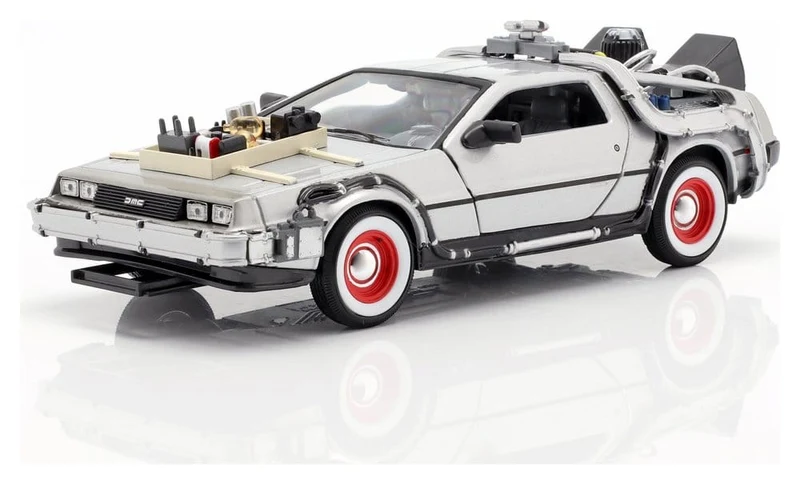 Back to the Future III Diecast Model 1/24 '81 DeLorean LK Coupe 18 cm