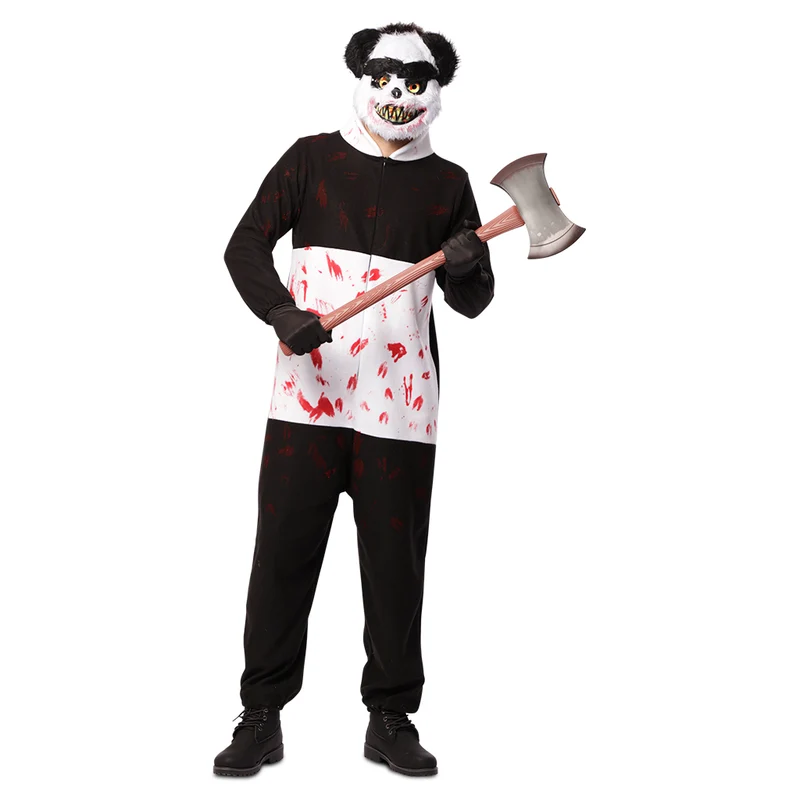 Dräkt, zombie panda M/L