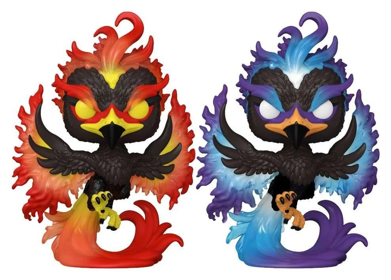 Funko Legacy POP! Myths Vinylfigurer Phoenix med Chase 9 cm – Assortment (6)