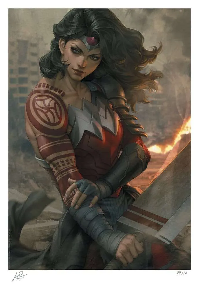 DC Comics Fine Art Print Absolute Wonder Woman 46 x 61 cm – oramad