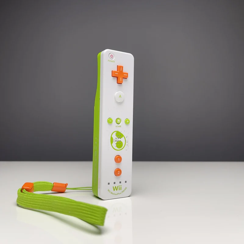 Nintendo Wii Yoshi Original Kontroll Med Inbyggd Motion Plus