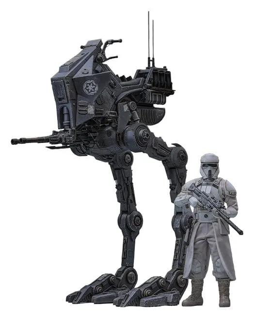Star Wars: The Mandalorian & Grogu Filmmästarserie Actionfigursset 1/6 Imperial Remnant AT-RT Förare & AT-RT 60 cm