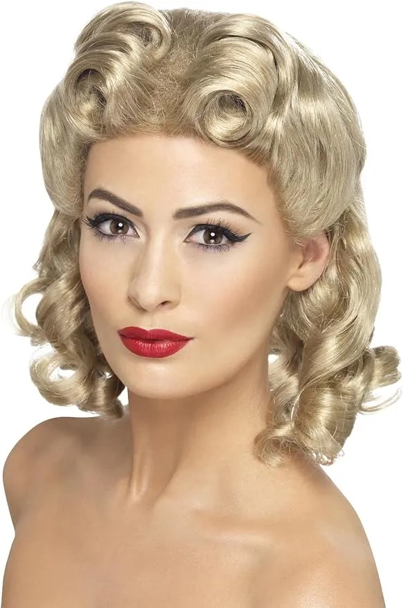 Peruk, 40-tal sweetheart blond