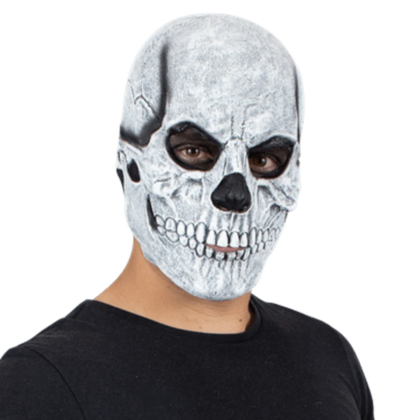 Ghoulish mask, White Skull