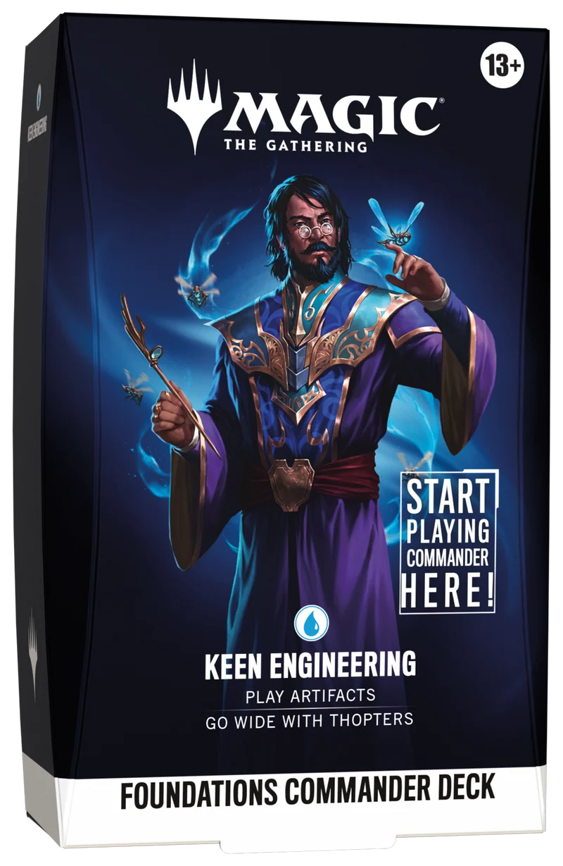 Magic: The Gathering - Foundations Commander Deck - Reality Fracture - Keen Engineering