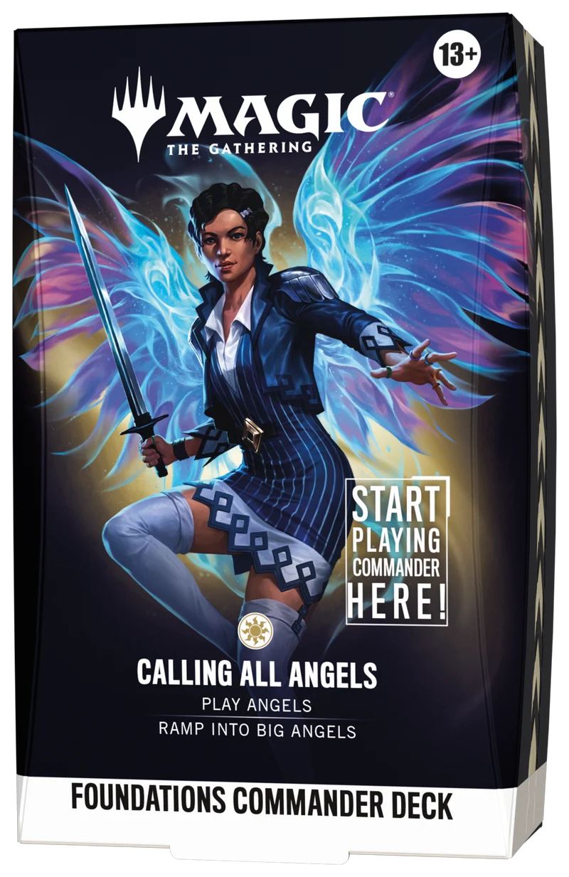 Magic: The Gathering - Foundations Commander Deck - Reality Fracture - Calling All Angels