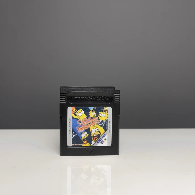 Simpsons The Night Of The Living - Treehouse Horror - Gameboy Color