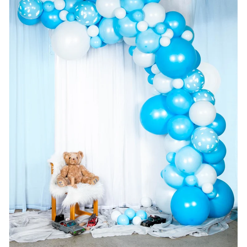 Ballongbåge, baby blå