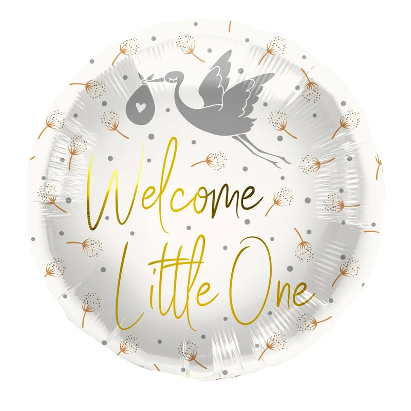Folieballong, welcome little one 45 cm