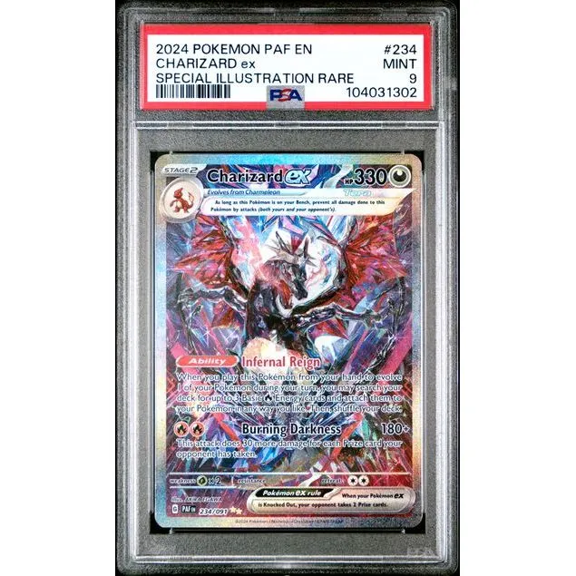 Pokémon TCG: Charizard Ex #234 PSA 9 - Paldean Fates