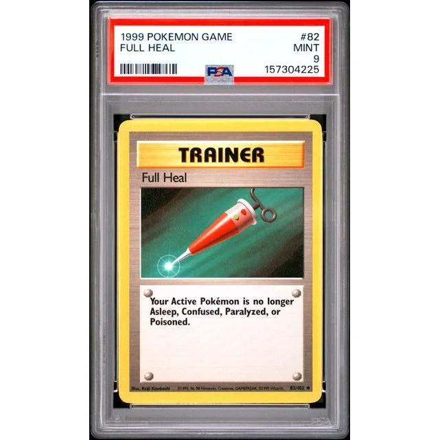 Pokémon TCG: Full Heal #82 PSA 9 - Base