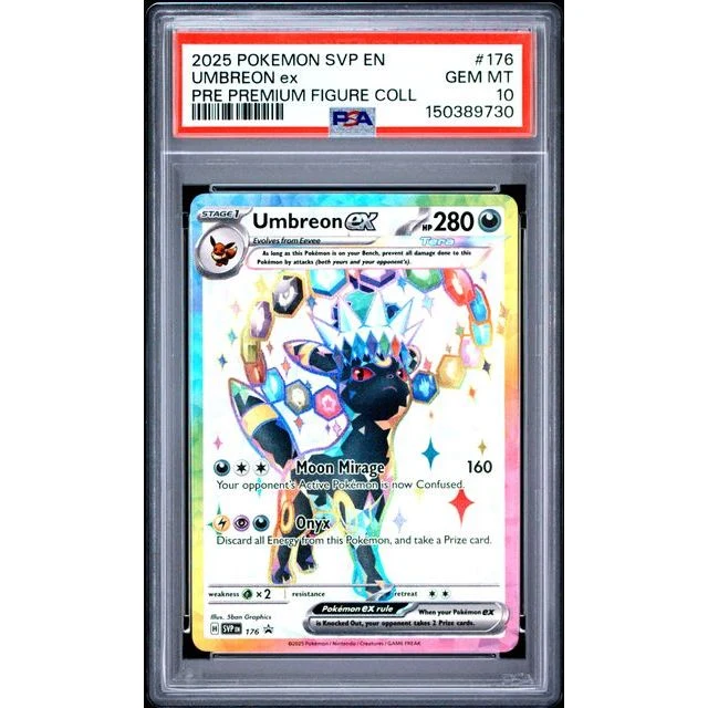Pokémon TCG: Umbreon Ex #176 PSA 10