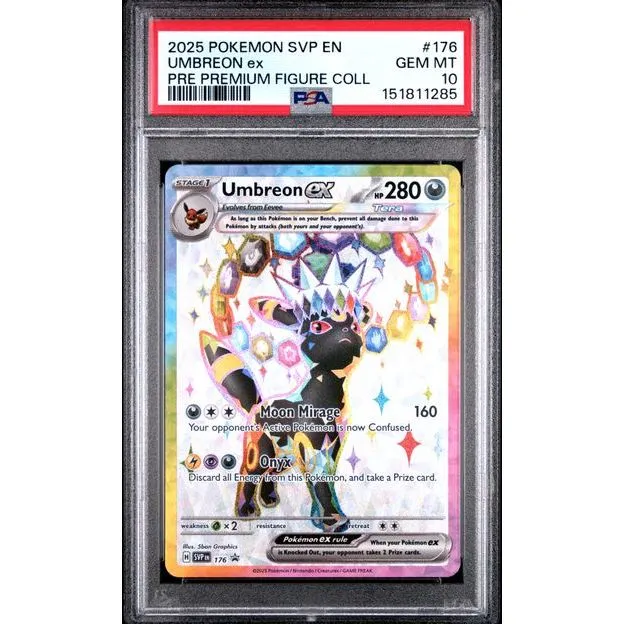 Pokémon TCG: Umbreon Ex #176 PSA 10 - Scarlet & Violet Promo