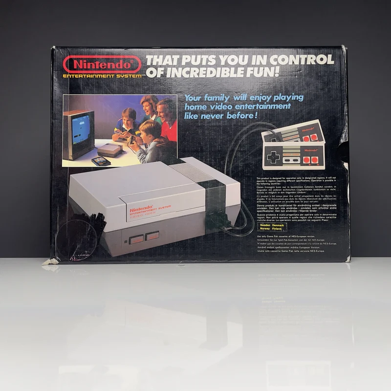 Nintendo 8-Bit Konsol - Original Kartong