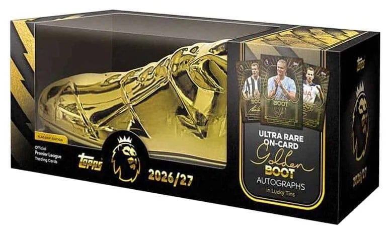 Premier League 2026/2027 Trading Cards Golden Boot Tin