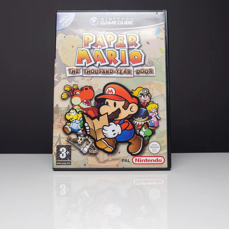 Paper Mario - The Thousand Year Door - Skadat Fodral