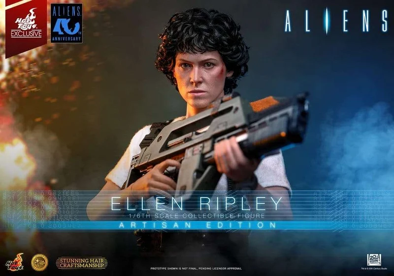 Aliens Movie Masterpiece 1/6 Actionfigur Ellen Ripley Artisan Edition Deluxe HEo-exklusiv 30 cm
