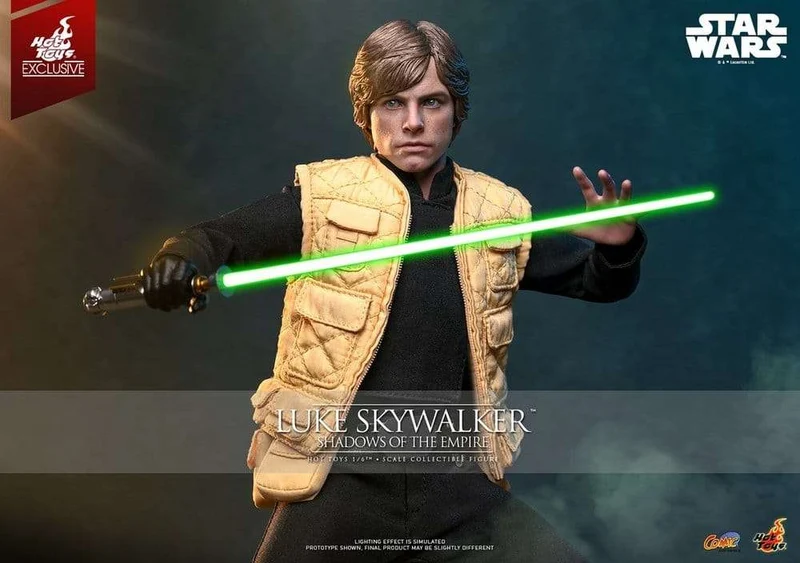 Star Wars Comic Masterpiece Action Figure 1/6 Luke Skywalker (Shadows Of The Empire) (Hot Toys Exclusive) 28 cm