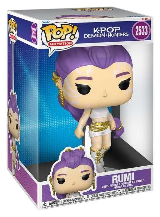 KPop Demon Hunters Super Sized Jumbo POP! Vinylfigur Rumi 25 cm