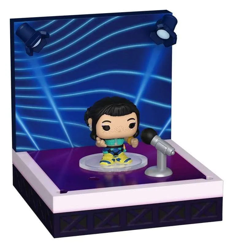KPop Demon Hunters Bitty POP! Stages Vinylfigur Zoey 2,5 cm