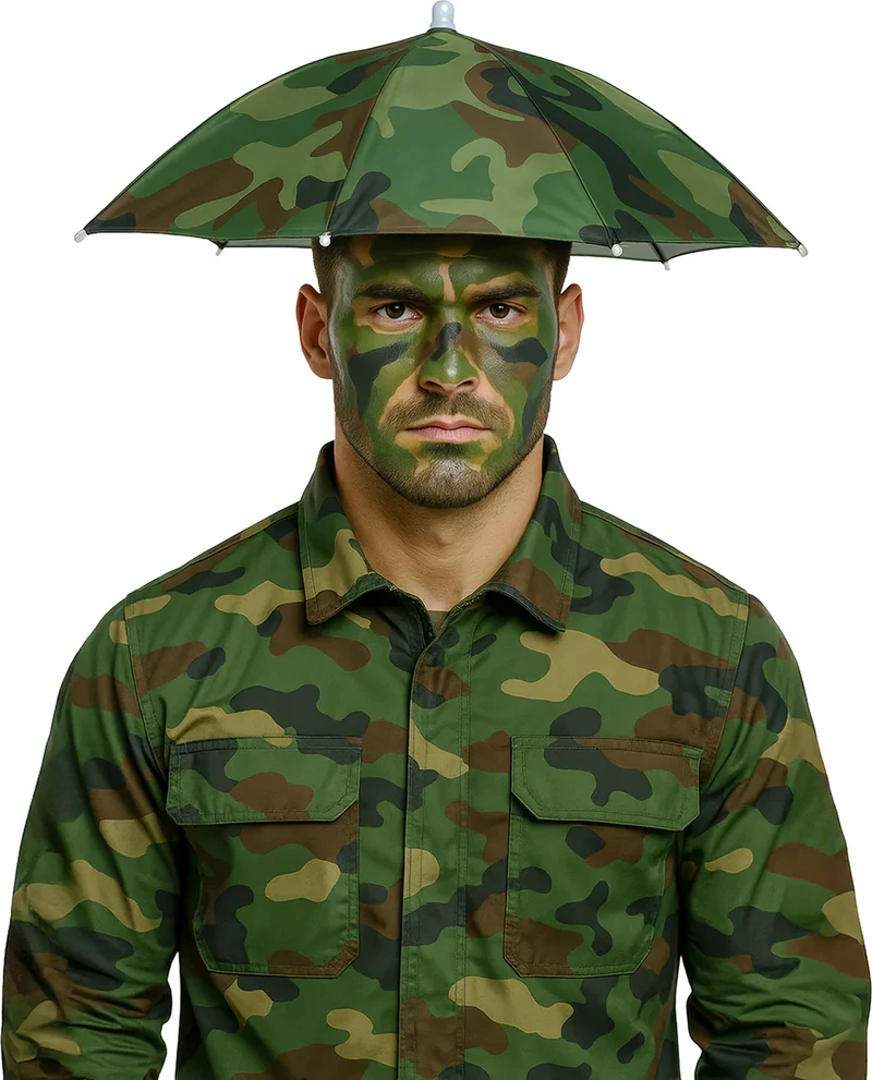 Paraplyhatt, militär