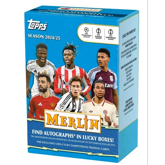 Topps Chrome UEFA Merlin 2024/25 Value Box