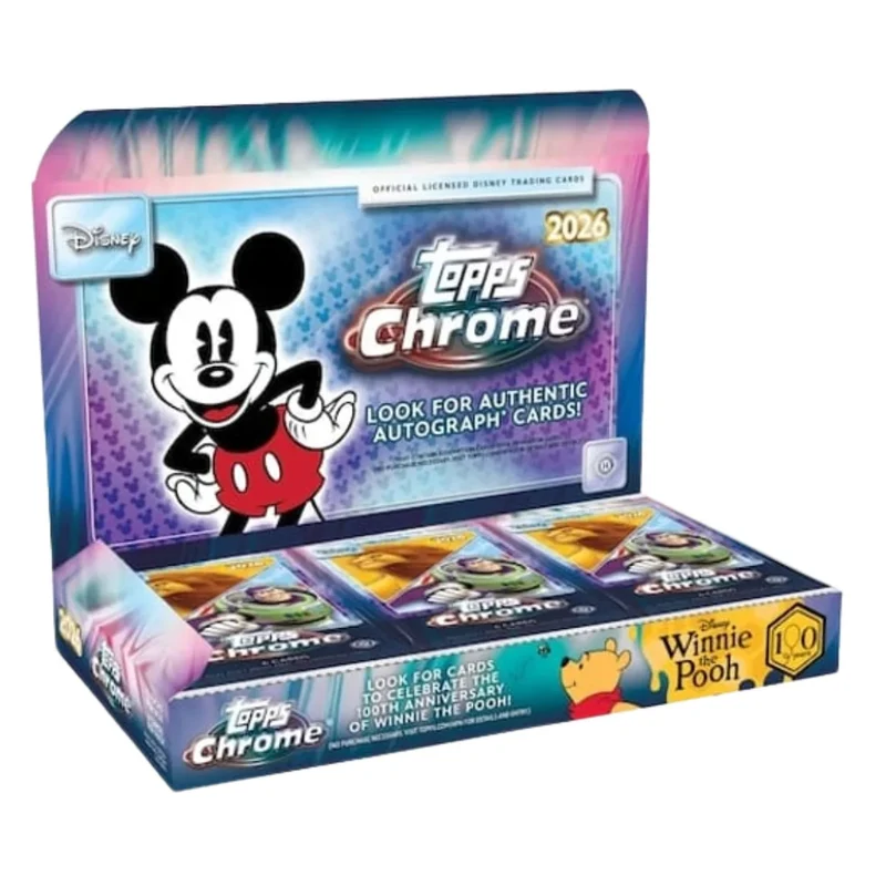 Topps Chrome Disney 2026 Hobby Box