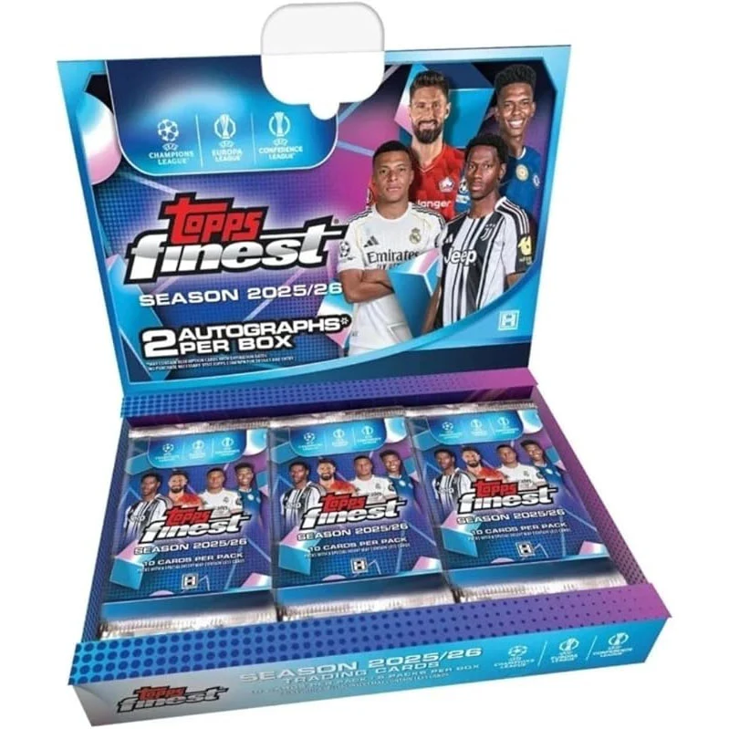 Topps Finest Uefa Champions League 2025/26 Hobby Box