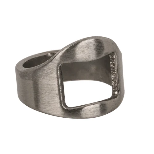 Kapsylöppnarring, silver