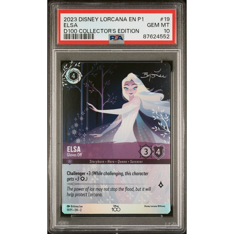 Lorcana: Elsa #19 PSA 10
