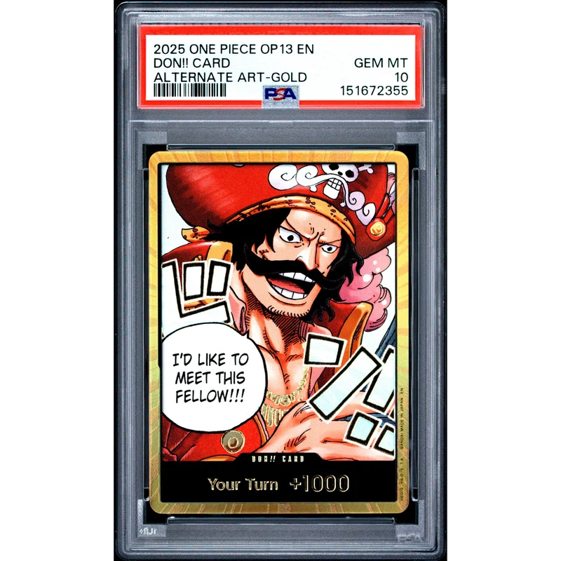 One Piece TCG: Don!! Card PSA 10