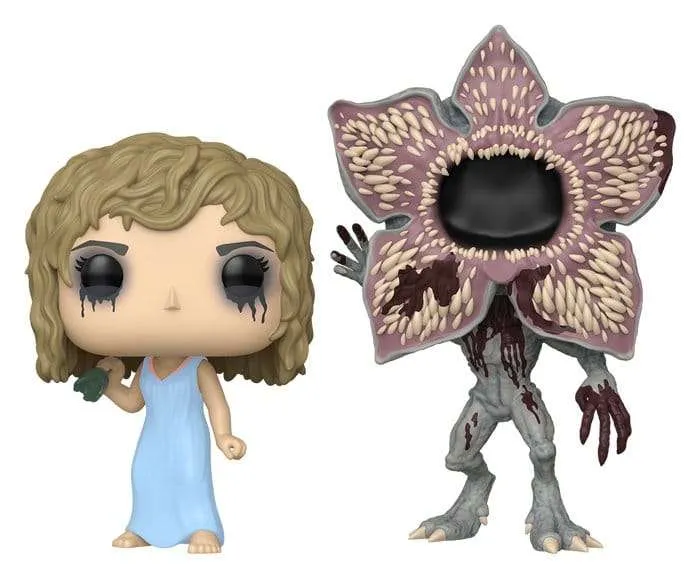 Stranger Things Bitty POP! vinylfigurer 2-pack Karen & Demogorgon, 2 cm