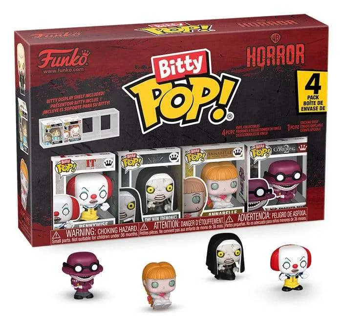 IT Bitty POP! Vinylfigurer 4-pack Pennywise 2,5 cm