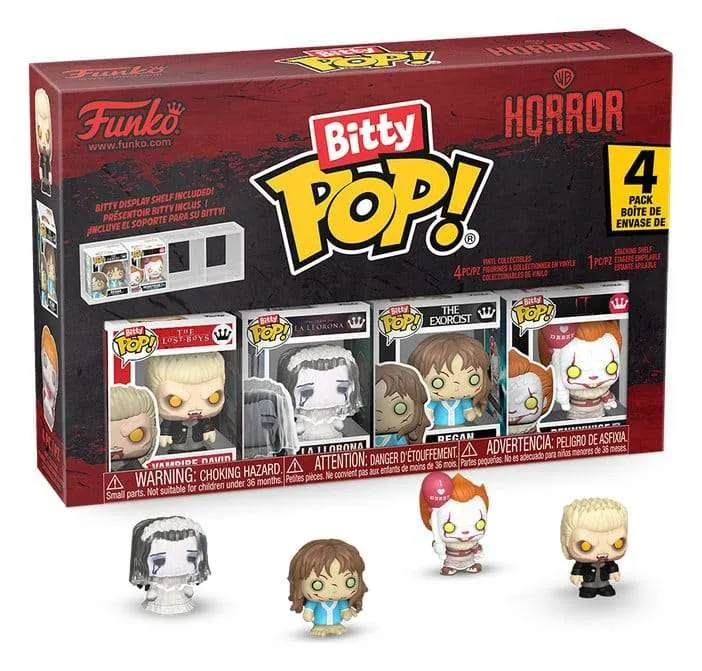 Horror Bitty POP! Vinylfigur 4-pack David 2,5 cm