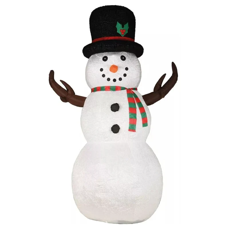Uppblåsbar props, snögubbe 260 cm