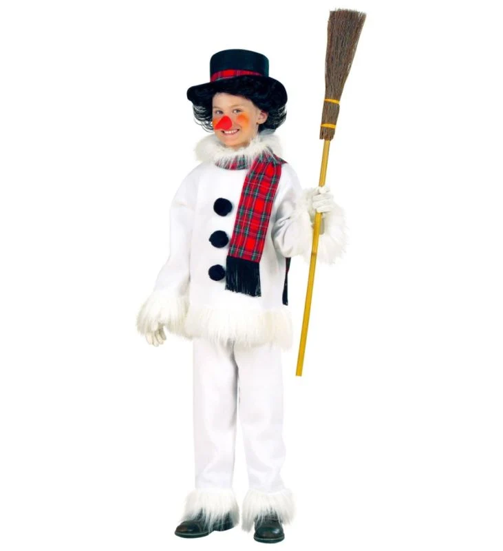 Barndräkt, snögubbe 158 cm