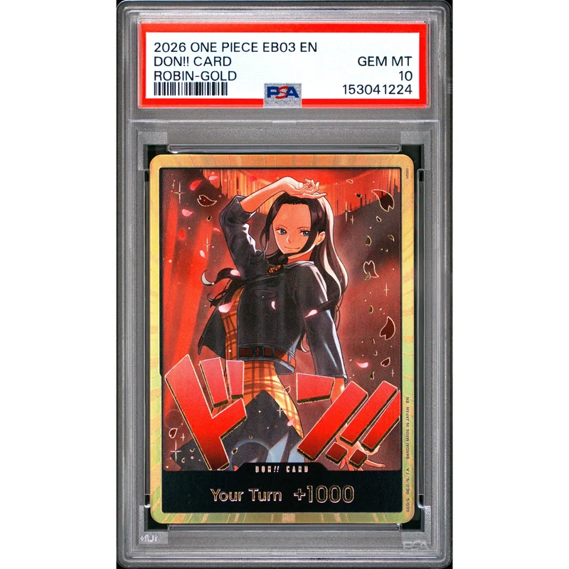 One Piece TCG: Don!! Card PSA 10
