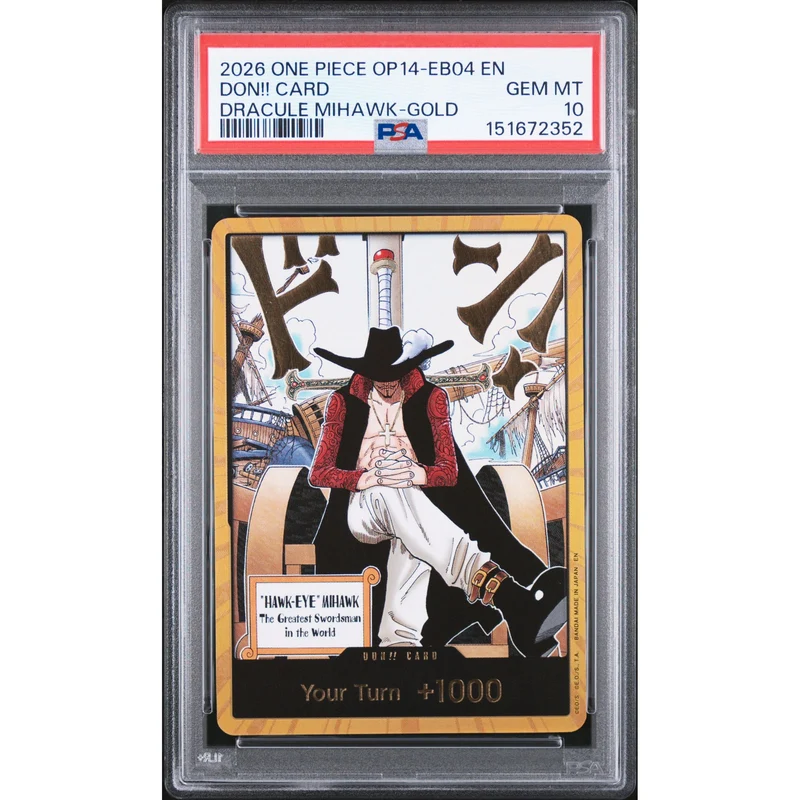 One Piece TCG: Don!! Card PSA 10