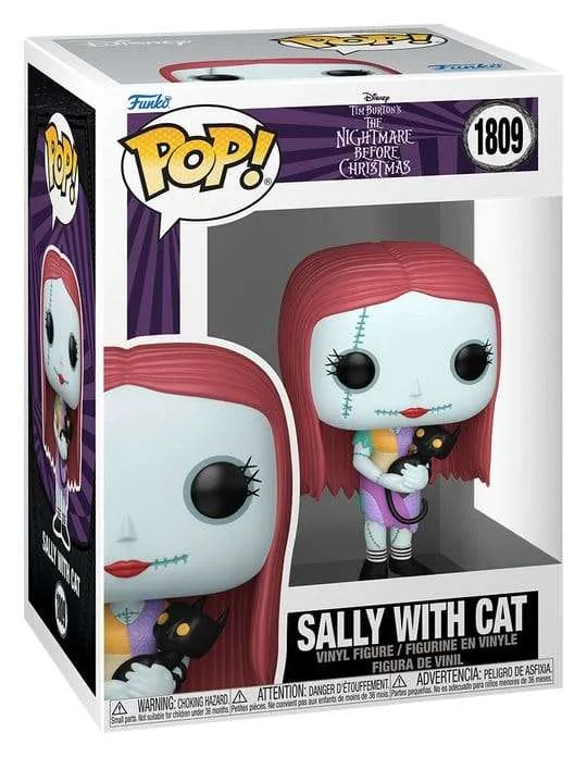 The Nightmare Before Christmas POP! Vinylfigur Sally with Cat 9 cm