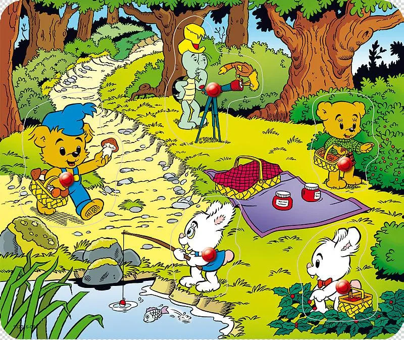 Bamse - 5 Bitar