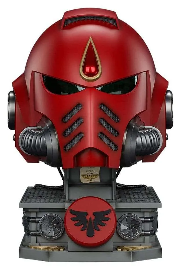Warhammer Replica Blood Angels MkX-hjälm med displayställ 44 cm