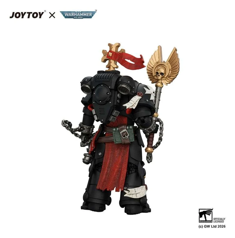 Warhammer actionfigur Black Templars Execrator 1/12, 12 cm