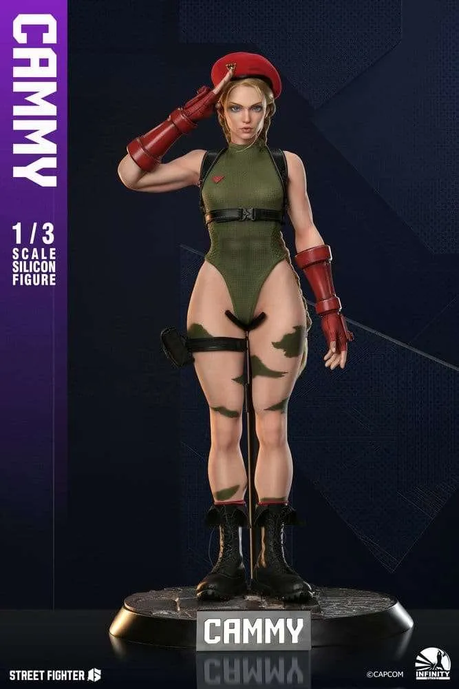 Street Fighter 6 silikon-actionfigur 1/3 Cammy 65 cm