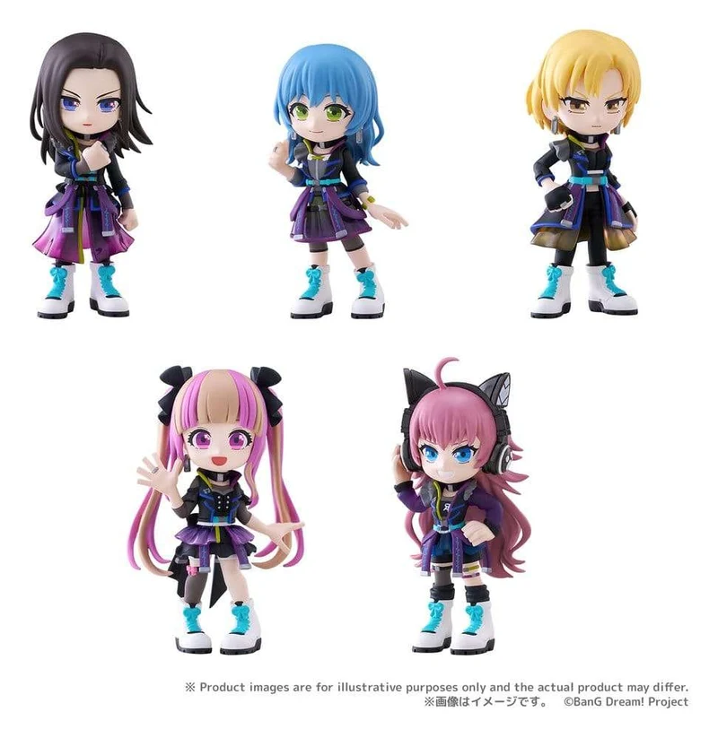 BanG Dream! PalVerse minifigurer Blind Box Assortment (6)