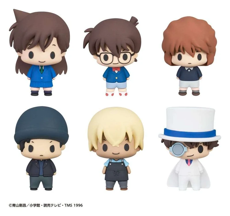 Detective Conan Chokorin Collection minifigurer 5 cm Blind Box Display (6)