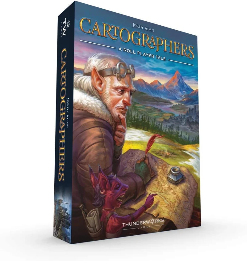 Cartographers - A Roll Player Tale