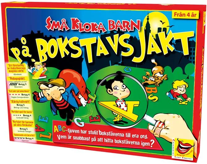 Små Kloka Barn På Bokstavsjakt