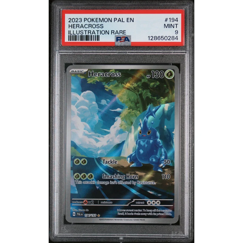 Pokémon TCG: Heracross #194 PSA 9